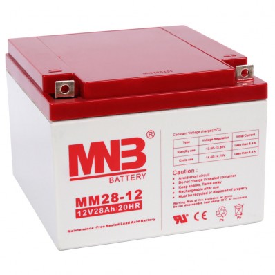 Аккумуляторы - Аккумуляторная батарея MNB MM 28-12