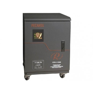 Однофазные 220В - Стабилизатор напряжения Ресанта СПН-17000